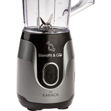 Karaca Blendfit Go Antrasit Smoothie Blender