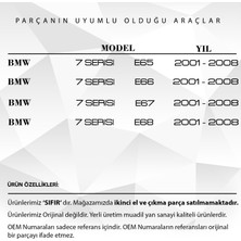 DNC Auto Part Bmw 7 Serisi E65,E66,E67,E68 Için El Freni Dişlisi