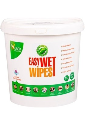 Vebox Easy Wet Wipes Kova Islak Mendil Büyülü Bahçe Kokulu Eko 300'LÜ