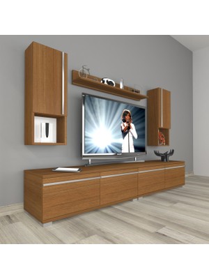 Decoraktiv Eko 5200TA Mdf Tv Ünitesi Tv Sehpası - Naturel Ceviz