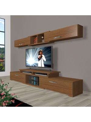 Decoraktiv Flex 5130 Mdf Tv Ünitesi Tv Sehpası - Naturel Ceviz