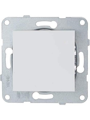 Viko Karre Anahtar Çerçevesiz BEYAZ