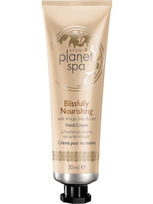 Avon Planet Spa Blissfully Africa Shea Yağı El Kremi Vegan Formül 30 ml Derinlemesine Nemlendirici