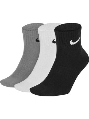 Nike U Nk Everyday Ltwt Ankle 3pr Spor Çorap