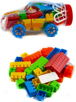 Mixoyuncak Arabalı Bloklar 36 Parça