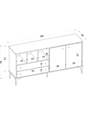 Decormet Elegan Konsol