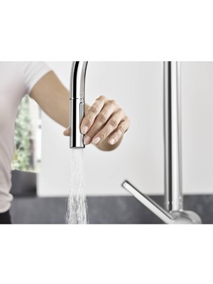 Hansgrohe Talis M54 Eviye Bataryası Krom 72800000