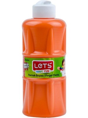 Let's Parmak Boyası 250 ml Turuncu