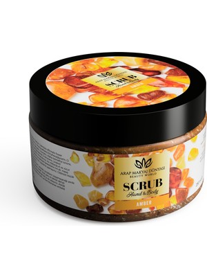Arap Makyaj Dünyası Scrub - Amber El & Vücut Peeling 250GR