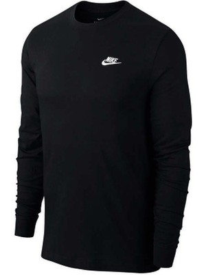 Nike M Nsw Club Tee  Long Sleeve Erkek Sweatshirt