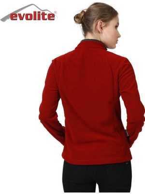 Evolite Fuga Bayan Mikro Polar Sweater - Bordo