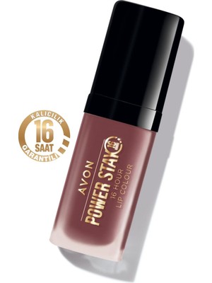 Avon Power Stay Likit Mat Ruj 7 Ml. Nighthawk