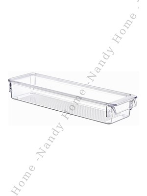 Nandy Home Kapaklı Mini New Clear Buzdolabı & Dolap Içi Düzenleyici Organizer 3 Adet