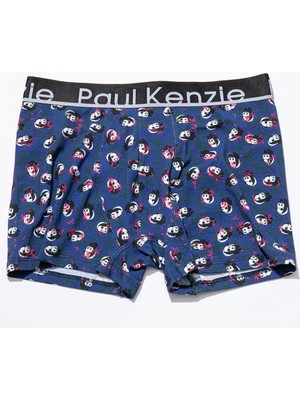 Paul Kenzie Unique Effect Desenli Erkek Boxer - Panda