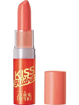 Avon Color Trend Coral Candy Renk Krem Ruj Turuncu Mat Özellikli SPF 15 Güneş Koruması