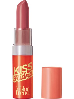 Avon Color Trend Kiss Creamy Ruj Dark Red