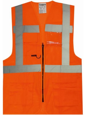 Ssm Sesam Grup Uniwest Reflektörlü Yönetici İkaz Yeleği