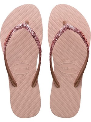 Havaianas Slim Glitter II Pembe Terlik