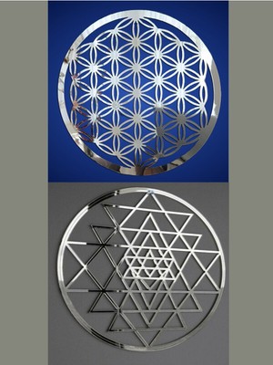 Numa Concept Kutsal Geometrik Şekiller Yaşam Çiçeği Sriyantra Set