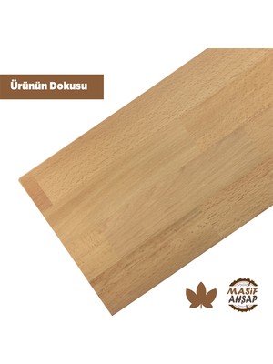 Woodlife Kayın Ahşap Plaka - 1. Sınıf Masif Panel  80-170-18