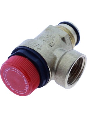 Demirdöküm Demirdöküm Aden Emniyet Ventili - 3 Bar ( 1/2 - Dişli - Geçme)