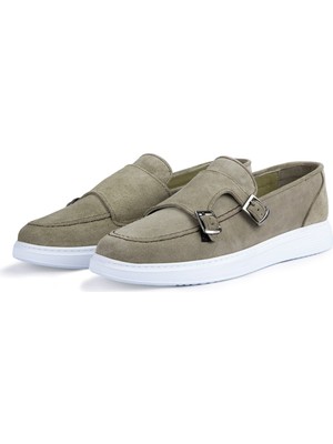 Ducavelli Airy Hakiki Deri Süet Erkek Günlük Ayakkabı Loafer Ayakkabı