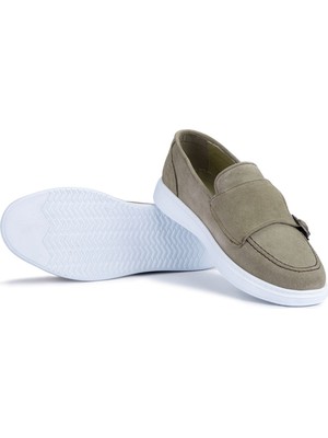 Ducavelli Airy Hakiki Deri Süet Erkek Günlük Ayakkabı Loafer Ayakkabı