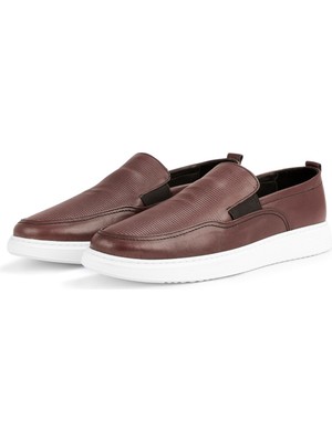 Ducavelli Seon Hakiki Deri Erkek Günlük Ayakkabı Loafer Ayakkabı