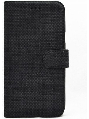 Dlrcase Samsung Galaxy S22 Kılıf Kartvizitli Exclusive Spor Cüzdan Siyah