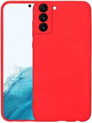 Casestreet S22 Kılıf Mara Lansman Silikon Mat Soft Korumalı Kırmızı