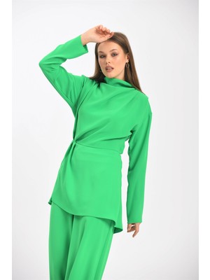 Garmi Kadın Elegant Takım Yeşil