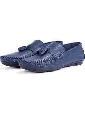 Ducavelli Noble Hakiki Deri Erkek Günlük Ayakkabı, Rog Loafer Ayakkabı				