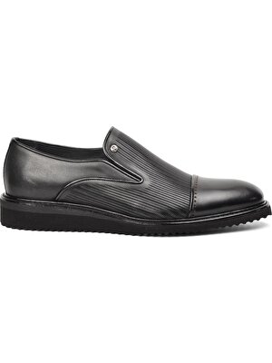 Pierre Cardin 1163423 Siyah Deri Erkek Günlük Ayakkabı