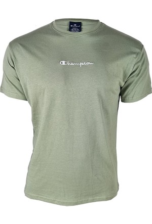 Green champion best sale t shirt