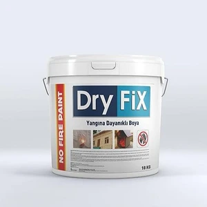 No Fire Paint Alev Almayan Yanmaz Boya 18 kg Beyaz