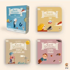 Çocuk Üniversitesi 1: Fizik (3 Kitap Takım) - Çağrı Odabaşı