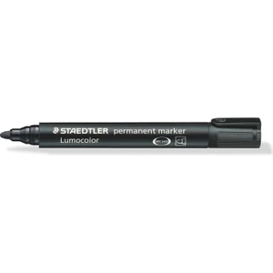Lumocolor Permanent Marker 2.0 mm Yuvarlak Uç Siyah