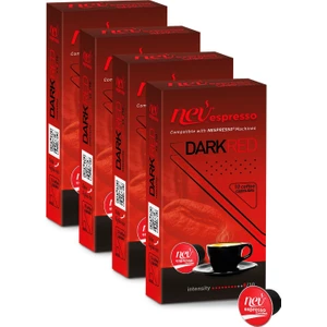 Nev Espresso Kahve Darkred Kapsül Kahve 4 x 10'lu