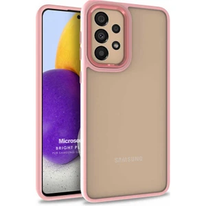 Samsung Galaxy A72 Kılıf Bright Planet Rose Gold