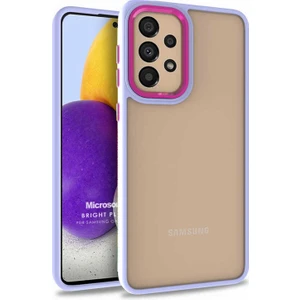 Samsung Galaxy A72 Kılıf Bright Planet Lila