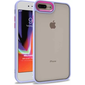 Apple iPhone 8 Plus Kılıf Bright Planet Lila