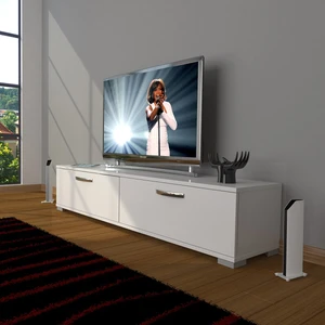 Eko 140 Slm Std Tv Ünitesi Tv Sehpası - Parlak Beyaz