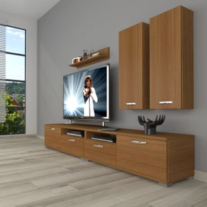 Eko 5200D Mdf Tv Ünitesi Tv Sehpası - Naturel Ceviz