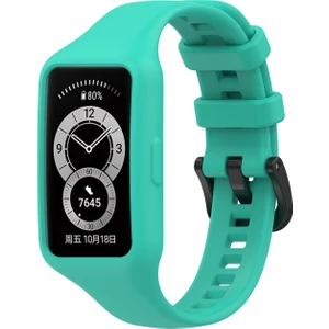 Huawei Band 7/6 Pro / 6 Silikon  Band Mint Yeşil  (Yurt Dışından)