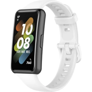 Huawei Band 7 Beyaz Için Silikon Izle Band