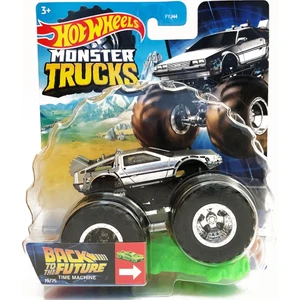 Hot Wheels Monster Trucks Back To The Future Hot Wheels Time Machine Geleceğe Dönüş Gm Dmc Delorean