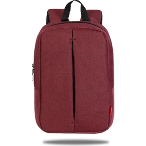 PR-R165 Roma  Serisi ,WTXpro Su Geçirmez Kumaş 15.6"  Uyumlu Laptop,Notebook Sırt Çantası - Bordo