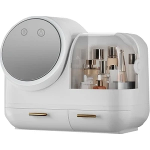 LED Işık Ayna Makyaj Kutusu Beyaz LED Mod (Yurt Dışından)