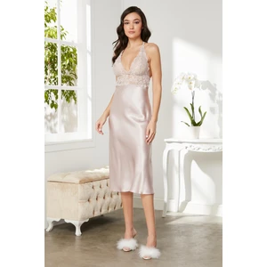 Pierre Cardin  Saten Dantelli Gecelik  - 905