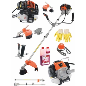 Yan Tipi Benzinli 52CC Lxt 2.4 Kw 3 Hp Ot Çalı Çim Biçme Makinesi Yan Tırpan + Eldiven+2tyağ+Canavar